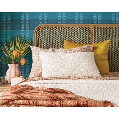 Dove Stitch Quilt Sham Off-White - Opalhouse™ Designed With Jungalow™