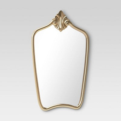 Gilded Decorative Wall Mirror Brass - Opalhouse™