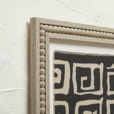 (Set Of 2) 16" X 20" Burlap Framed Wall Art Brown - Opalhouse™ Designed With Jungalow™