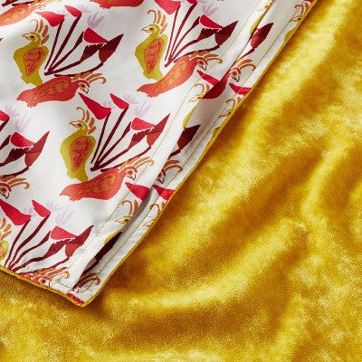 Reversible Velvet Duvet Cover & Sham Set - Opalhouse™ Designed With Jungalow™