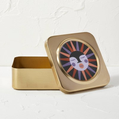  Sun Decorative Box Gold - Opalhouse™ Designed With Jungalow™