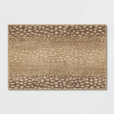  Elderberry Snake Skin Print Woven Rug Gray - Opalhouse