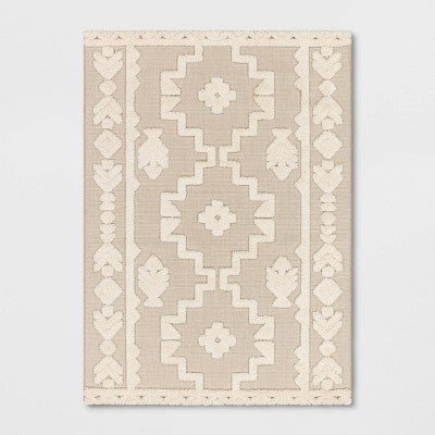  Outdoor Rug Tufted Cream - Opalhouse™