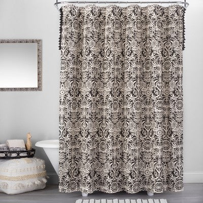  Lory Pouf Textured White - Opalhouse™