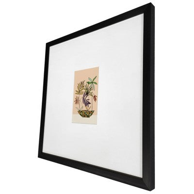  (Set Of 3) 9" X 18"/14" X 14"/16" X 20" Floral Mixed Size Frames Black - Opalhouse™ Designed With Jungalow™