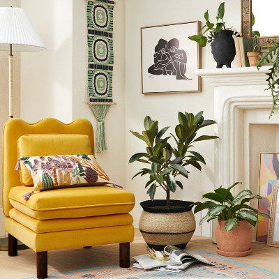  Bencia Slipper Chair Mustard - Opalhouse™ Designed With Jungalow™
