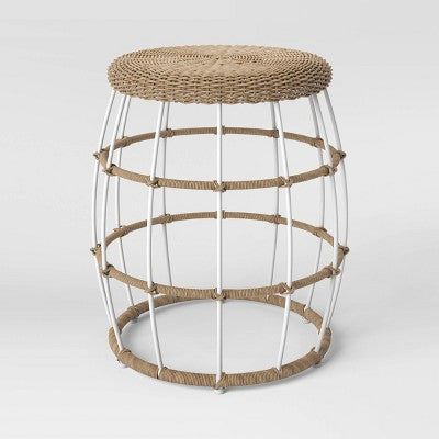  Southport 3pc Motion Patio Chat Set With Metal Legs - Natural/White - Opalhouse™