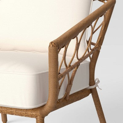  2pc Britanna Outdoor Patio Chairs, Club Chairs Natural - Opalhouse™