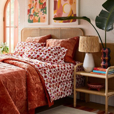  Queen Anza Woven Rattan Headboard - Opalhouse™ Designed With Jungalow™