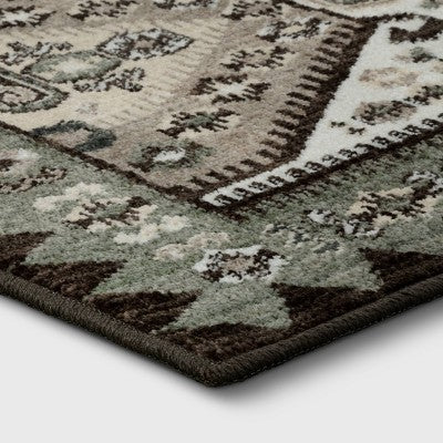  Buttercup Diamond Vintage Persian Woven Rug - Opalhouse