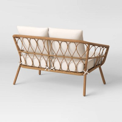  Britanna Patio Loveseat, Outdoor Furniture - Natural - Opalhouse™