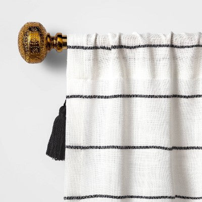  Stamped Metal Knob Curtain Rod - Opalhouse