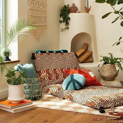  Small Basket With Woven Handle Natural Brown - Opalhouse™ Designed With Jungalow™