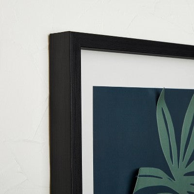 (Set Of 3) 16" X 20" Floral Paper Collage Framed Wall Art White - Opalhouse™ Designed With Jungalow™