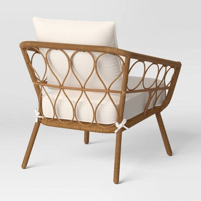  2pc Britanna Outdoor Patio Chairs, Club Chairs Natural - Opalhouse™