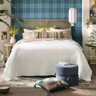  Printed Cotton Percale Sheet Set - Opalhouse™ Designed With Jungalow™