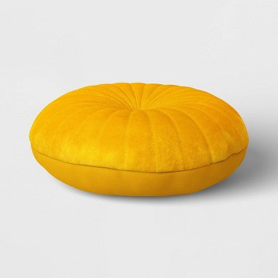  Quilted Velvet Round Throw Pillow - Opalhouse™