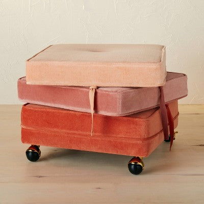  Marin Stackable Pouf With Casters - Opalhouse™ Designed With Jungalow™