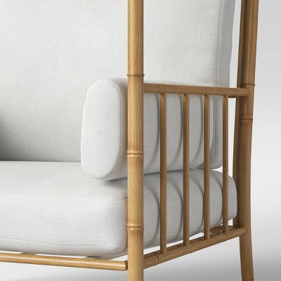  Calla Canopy Patio Accent Chair - White - Opalhouse™