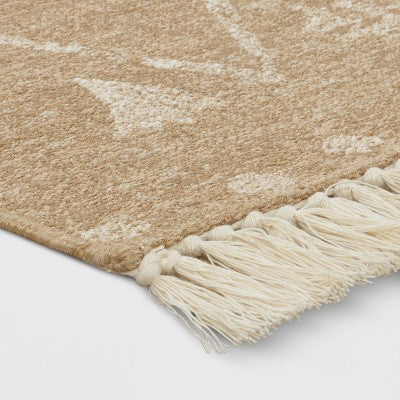 5'x7' Tapestry Rectangular Woven Outdoor Area Rug Multicolor Neutrals - Opalhouse™