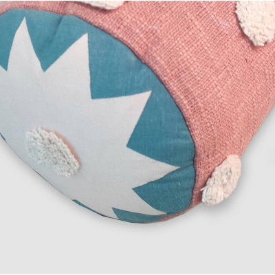  Bolster Tufted Polka Dot Decorative Throw Pillow - Opalhouse™ Designed With Jungalow™