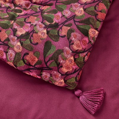 Printed Comforter And Sham Set Dark Purple - Opalhouse™ Designed With Jungalow™