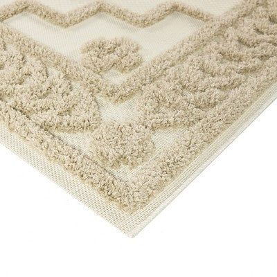  Outdoor Rug Tufted Geo Cream - Opalhouse™