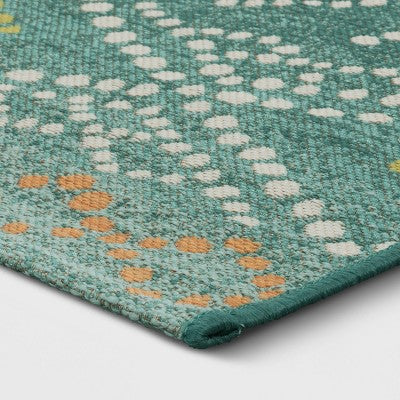  5' X 7' Outdoor Rug Global Aqua - Opalhouse™