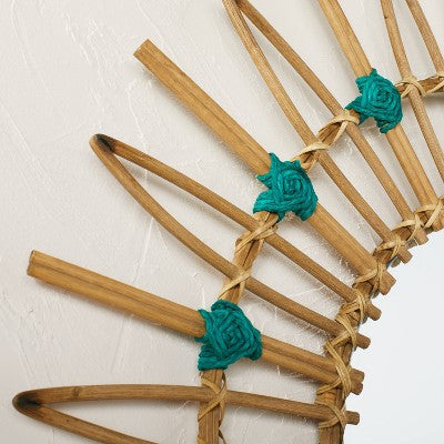  30" Dia Rattan Mirror With Cotton Cord - Opalhouse™ Designed With Jungalow™