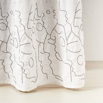 In This Together Shower Curtain White - Opalhouse™ Designed With Jungalow™
