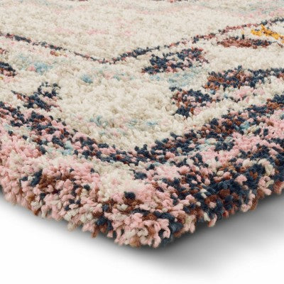  Indoor Geometric Shag Woven Rug - Opalhouse
