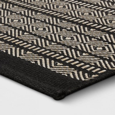  5' X 7' Outdoor Rug Multi Stripe Global Pink - Opalhouse™