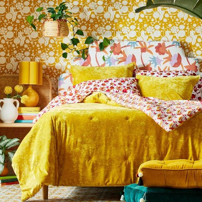  Reversible Velvet Comforter & Sham Set - Opalhouse™ Designed With Jungalow™