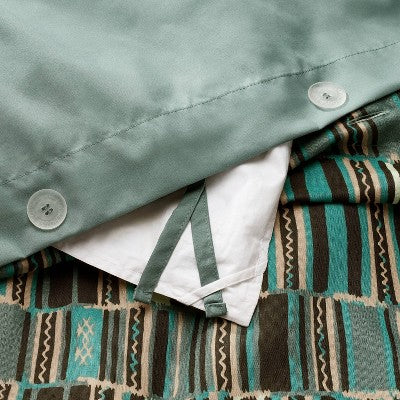  Jungalow Sun In The Water Duvet Cover & Sham Set Teal - Opalhouse™ Designed With Jungalow™