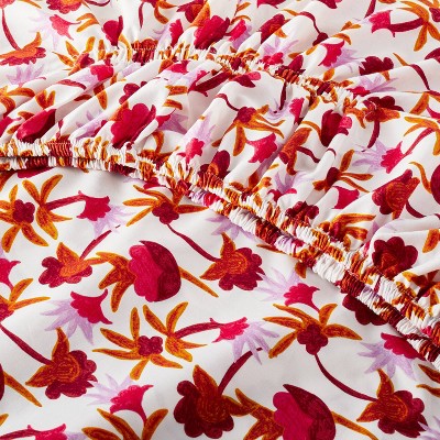  Printed Cotton Percale Sheet Set - Opalhouse™ Designed With Jungalow™
