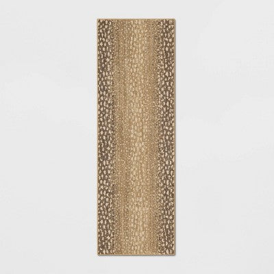  Elderberry Snake Skin Print Woven Rug Gray - Opalhouse