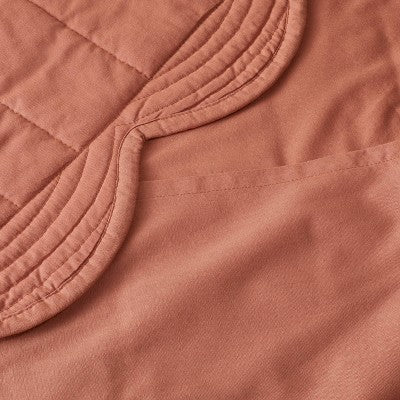  Scalloped Edge Quilt Sham - Opalhouse™ Designed With Jungalow™ 