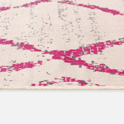  9' X 12' Diamond Outdoor Rug Berry - Opalhouse™