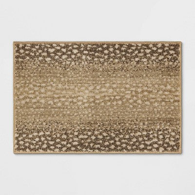  Elderberry Snake Skin Print Woven Rug Gray - Opalhouse