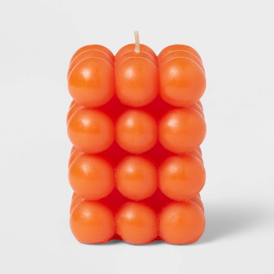  3.5" Unscented Bubble Sculpture Candle 12oz - Opalhouse™