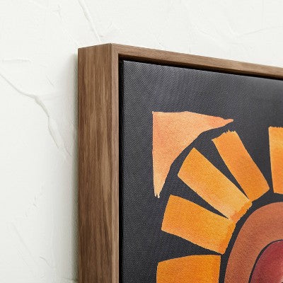  24" X 48" Many Suns Framed Canvas - Opalhouse™ Designed With Jungalow™