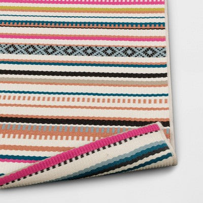  5' X 7' Outdoor Rug Festival Stripe - Opalhouse™