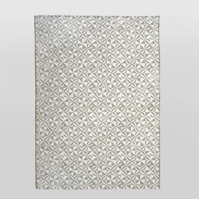  Cameo Outdoor Rug Gray/White - Opalhouse