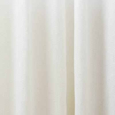  1pc Sheer Banded Geo Macrame Window Curtain Panel White - Opalhouse™ Designed With Jungalow™ 