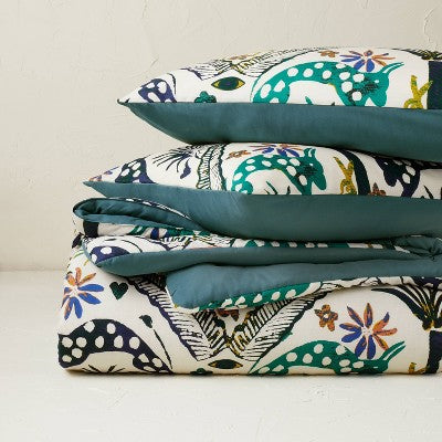  Jungle Print Comforter & Sham Set - Opalhouse™ Designed With Jungalow™