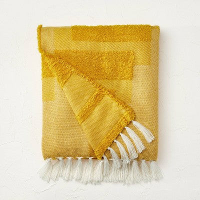  Geometric Patterned Chunky Woven Throw Blanket - Opalhouse™ Designed With Jungalow™