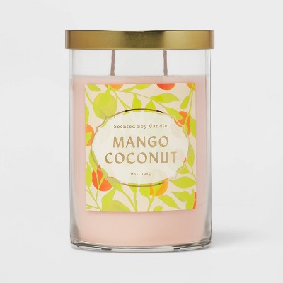  Glass Jar Mango Coconut Candle - Opalhouse™