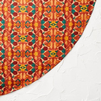  70" Cotton Calling In The Abundance Round Tablecloth With Tassels - Opalhouse™ Designed With Jungalow™