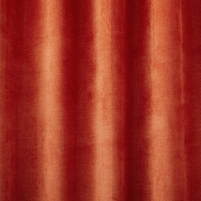  1pc Light Filtering Velvet Macrame Trim Window Curtain Panel Burnt Orange - Opalhouse™ Designed With Jungalow™