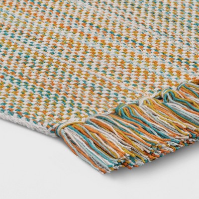  Striped Woven Bath Rug - Opalhouse™